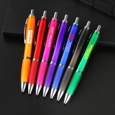 China office & School Pen BKS Best Selling Cheap Plastic Promotional Ballpoint Pen Wholesale Ballpoint Pens With Custom Logo Print for sale