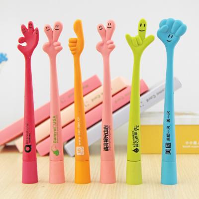 China office & Hot Selling Custom School Pen BKS Promotional Company Branded Plastic Rubber Coated Pen For Promotion for sale