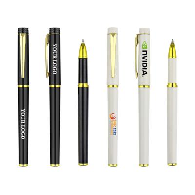 China BKS Office Supplies Promotional Normal Stationery Student Plastic Gift Advertising Gel Ink Pen With Custom Logo for sale