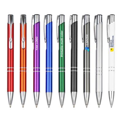 China office & Customized School Pen BKS HOT Selling 1.0mm Metal Ballpoint Pen 1.0mm Promotional Pen With Custom Logo for sale