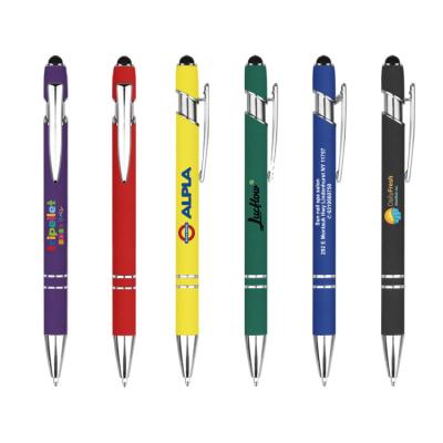 China office & Free school pen BKS brand design OEM touch screen company or personal name printed pen printed pen for sale