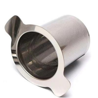 China Classic Stainless Steel Coffee Filter Mesh Strainer Reusable Paperless Filter Coffee Dripper Sustainable Cone Coffee Filter for sale