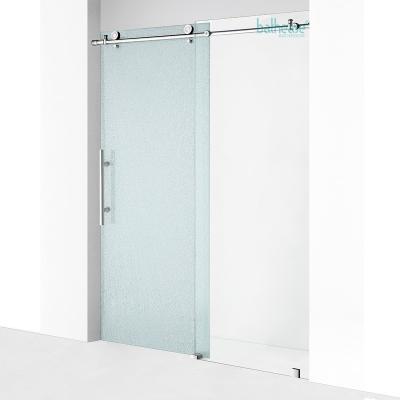 China Modern Factory Quality 10mm Safety Anti-Explosion Glare Preservation Film Shower Glass Door for sale