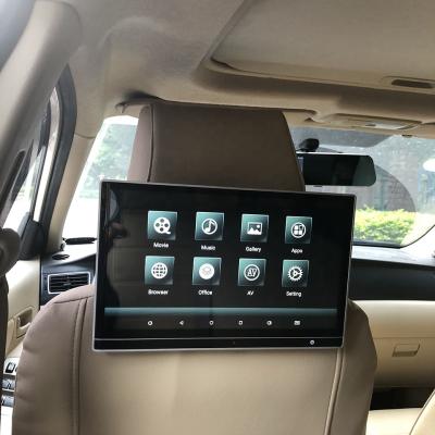 China 12.5 inch Android 9.0 Car Headrest Monitor for Porsche Macan Cayenne Panamera 718 Taycan 911 Boxster 918 Cayman for sale