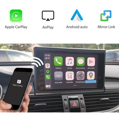 China A6 C7 C6 A7 A8 Apple CarPlay Unit Interface For AUDI MMI3G RMC Android Auto IOS Car Play Airplay Mirroring On Dash Screen for sale