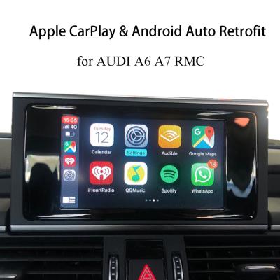 China IOS14 Wireless A6 A7 C7 CarPlay for AUDI MMI Android Phone Mirroring Auto AirPlay Retrofit Car-Play Module for sale