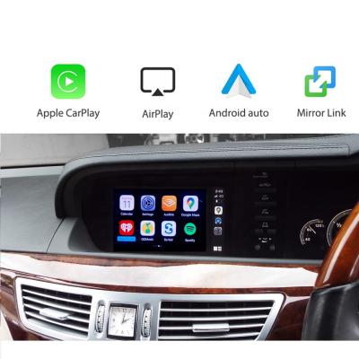 China S-Class W221 Apple Wireless CarPlay Video Interface Module Android Auto Box For Mercedes Benz S500 S400 S350 S300 2004-2014 for sale