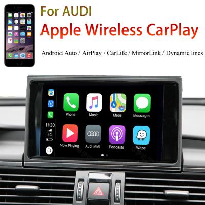 China SmartPhone Screen Mirror Apple CarPlay For AUDI Q5 Q7 A3 A4 B8 A5 B9 A6 A7 A8L 3G MMI / MIB Support Android Auto Google Map for sale