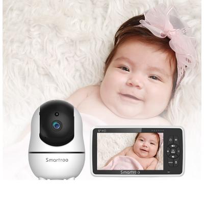 China Audio Music Player 5 Inch Digital Baby Monitoring Long Range Detection Video Camera Wireless Baby Car Monitor for sale