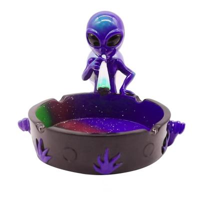 China Resin Creative Modern Popular Smokeless Ashtray Cartoon Ashtray Resin Mold Wholesale for sale