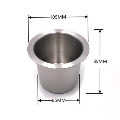 China Industrial Stainless Steel Cup Holder Used For RV Casino Yacht Truck Airplane Square for sale