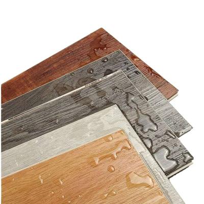 China Eco-friendly anti-slip wear resistant waterproof RVP spc vinyl plank flooring rigid plastic vinyl plank spc flooring for sale