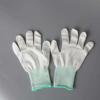 China the palm roughly of the Dust-prof. PU Fitted Gloves Anti Static Work Gloves for sale