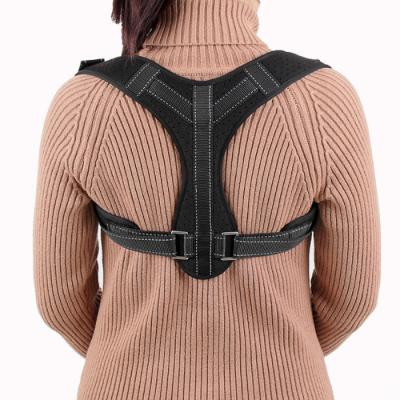 China 2021 OEM Manufacturer Fully Adjustable Posture Corrector Brace Customized Colors Comfortable Back Brace Posture Corrector For Women for sale