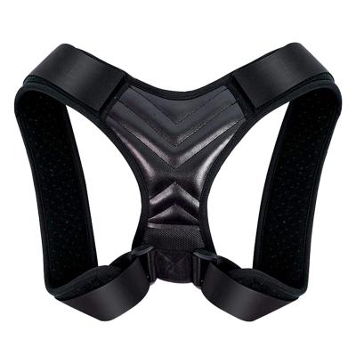 China Clavicle Spine Braces Comfortable Adjustable Back Back Posture Corrector Lower MOQ Shoulder Brace Support Slouching Belt for sale