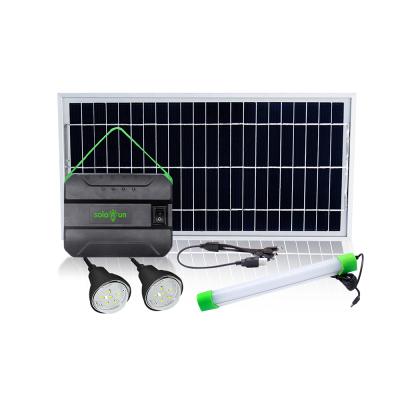 China Low Price Home Invert Solar Light System 20W Home Power Kit for sale