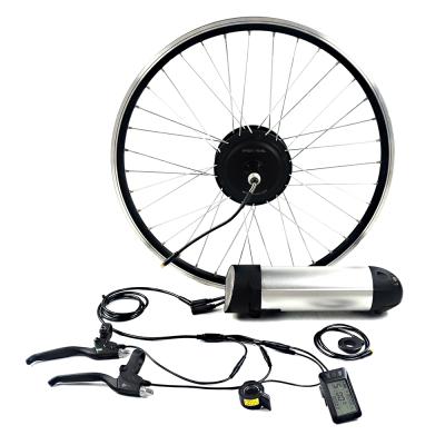 China 36v 48v 500w rear wheel hub motor e-bike conversion kit with 20