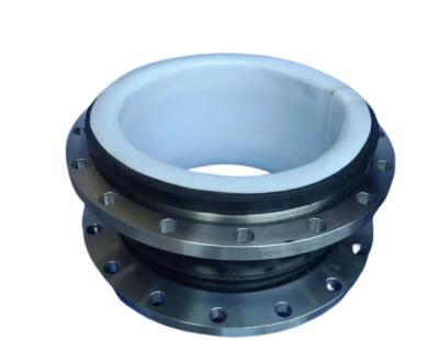 China Flange Rubber Composite PTFE Expansion Joints Compensator Flexible Single Sphere For Pipeline Piping for sale