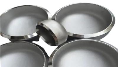 China ASME B16.9 UNS S32205 Duplex Stainless Steel Butt Weld Cap Alloy Steel Welded Pipe Fittings for sale