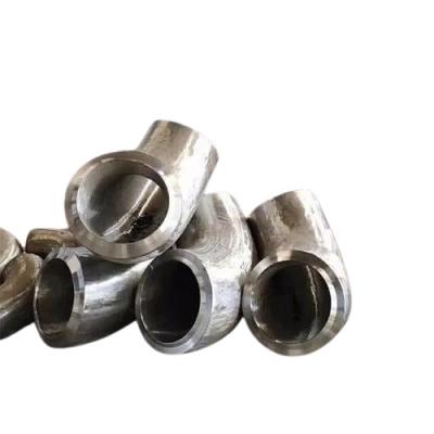 China Monel 400  Butt welding Nickel Alloy Pipe Fittings Anti Corrosion seamless elbow tee cross for sale