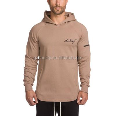 China Anti-pilling sweatshirt manufacturer wholesale custom embroidery own logo sweatshirts and hoodies arm pocket for sale