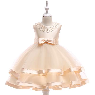 China Hot Sale Anti-wrinkle Sleeveless Vestidos De Meninas Kids Birthday Party Wedding Dress Princess Bridesmaids Dresses for sale