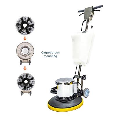 China Aikerui 17ich Concrete Epoxy Concrete Floor Tile Compact High Speed ​​Single Brush Machine High Speed ​​Compact Single Brush Floor Pad Scrubber Floor Buffer Machine disk for sale