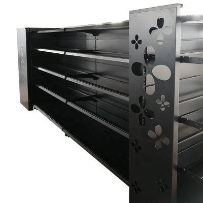 China Supermarket or grocery store display double sided steel rack for sale for sale