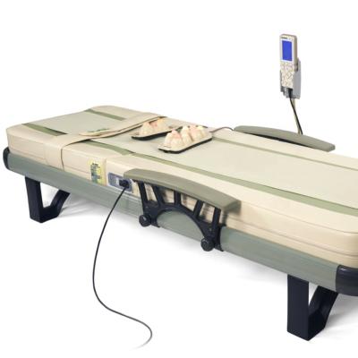 China Hot Jade Immunity Boost Spine Rectification Spine Roller Massage Stone Bed Far Infrared Physiotherapy Device for sale