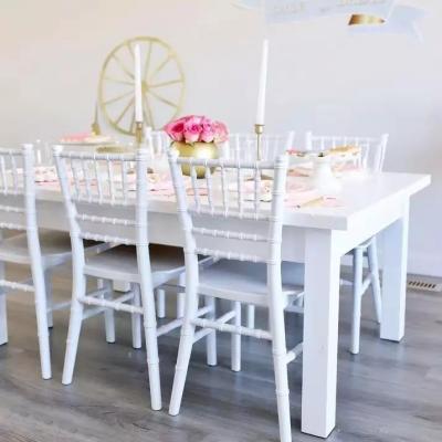 China Contemporary Wholesale Rectangle Shape Study Kindergarten School Children Kids Birthday Party Table and Chairs Wooden Set for sale