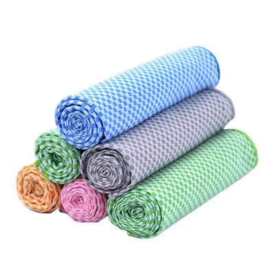 China Safe Soft Breathable Cool Towel Cool Towel Ice Cool Towel For Sports Kids With PVC Bag for sale