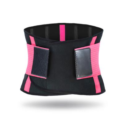 China High Quality Sports Safety Waist Support Sports Fitness Exercise Fitness Waist Brace Colorful For Adult for sale