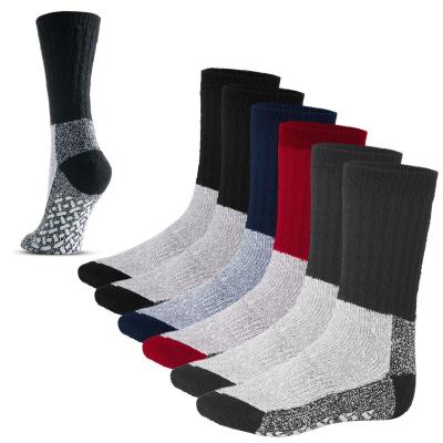 China Breathable Lightweight Woolen Warm Wear Resistant New Non Slip Non Slip New Sports Wool Football Socks for sale