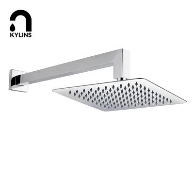 China Without Diverter Rainfall ShowerHead Waterfall Square Full Body Rainfall Shower Head for sale