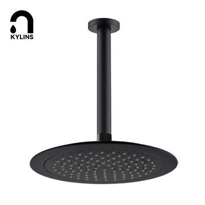 China Without Switch Manufacturer Bathroom Round Shower Heads Hot Water Shower Stall Rain Fall Ceiling Antirust Shower for sale