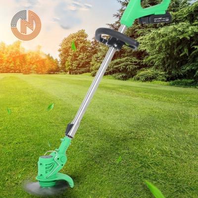 China Multifunctional Flexible Adjustable Length 650W Lithium Battery Portable Cordless Grass Trimmer Brush Cutter Height Adjustable Handles for sale