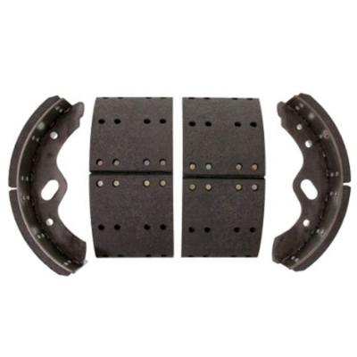 China Truck Bus Brake Liner Semi-Metallic Middle Brake Shoe FN0646 OE 04494-37021 For Hino Dutro 04494-37020 for sale