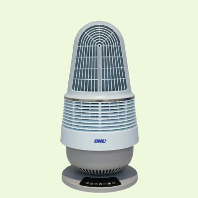 China With High Quality Wholesale Negative Type Leafless Cooler Type Ion and Oscillation Generator Portable Electric Fan Small Night Tower Floor Light Manufacturer for sale