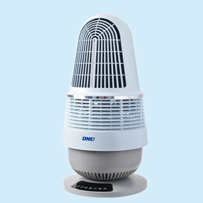 China With negative ion generator and small night light household tower fan floor fan vertical shaking table fan without leaves for sale