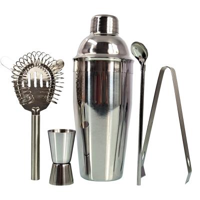 China Cocktail Shaker Factory Price Large Boston Cocktail Shaker Stainless Cocktail Shaker Making Set for sale