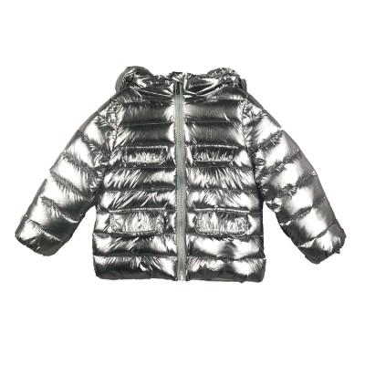 China Kids Breathable Shiny Jacket Nylon Fabric Kid Down Jacket For Down Jacket for sale