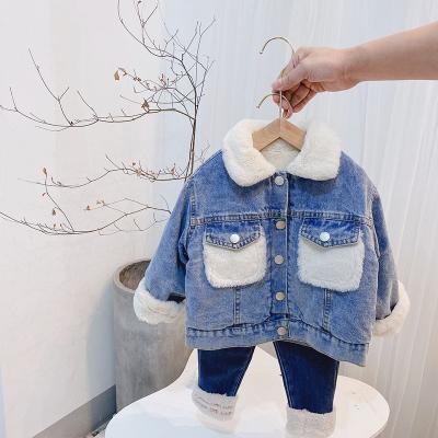 China Breathable Kids Denim Jacket Fashion Jean Jacket Baby Girls Jackets for sale