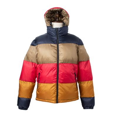 China Fashion Men Winter Jacket Breathable Windproof Jacket Custom Made Bubble Hooded Jacket for sale