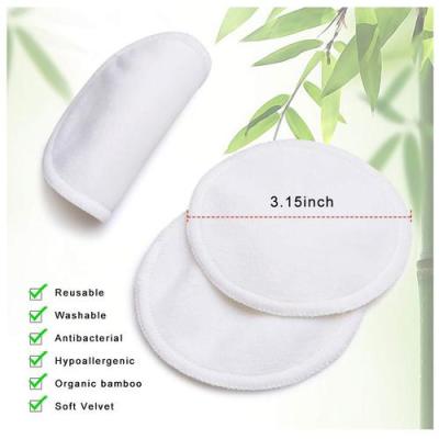 China OEM Eco-Friendly Reusable Organic Bamboo Charcoal Bamboo Pack Washable Cotton Facial Make Up Remover Makeup Cleansing Pads for sale