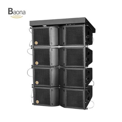 China Indoor Outdoor Double Line Array 8 Inch Party Speaker Sound System for sale