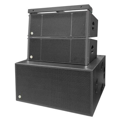 China TQ-2218 Dual 18 Inch Subwoofer Speaker System 2 Channel Outdoor Main Sound Reinforcement for sale