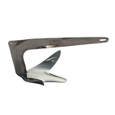 China Stainless steel 1kg - 50kg bruce type boat 316 anchor for sale for sale