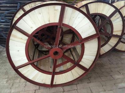 China Wiring System Cable Reel Indian Standard Wooden Steel Cable Drum for sale