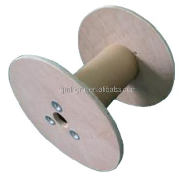 China Small Winding Wire And Cable Plywood Cable Reel Roll 300mm For Spain Market for sale