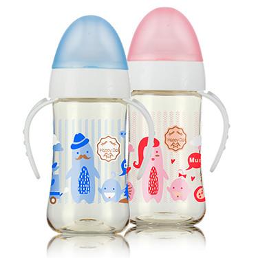 China BPA free pp baby bottle the beautiful plastic conductive baby bottle china for sale